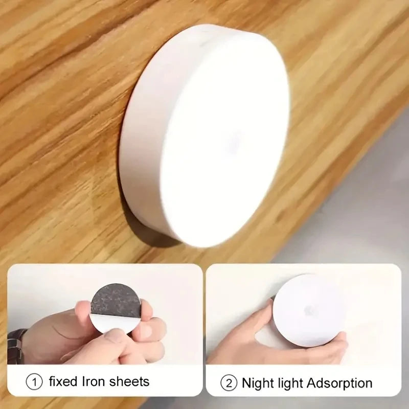 Motion-Activated Night Light – Wireless LED Lamp for Home & Hallways