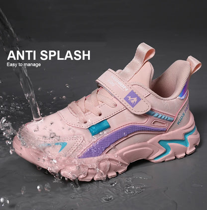 Kids Girls Running Shoes – Breathable, Non-Slip Sneakers for School, Sports & Outdoor Activities