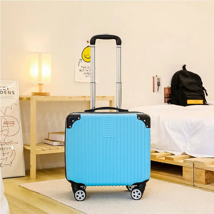 Travel Boarding Suitcase – Japanese-Style Retro Lightweight Trolley Case with Password Lock, Student Carry-On Luggage