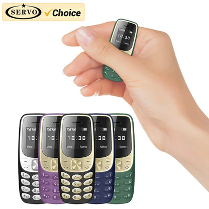 Mini Mobile Phone Dual SIM – Magic Voice, Auto Call Recorder, Bluetooth Dial, Blacklist, 2G Small Cellphone