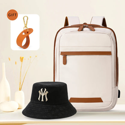 High-Quality USB Rechargeable Laptop Backpack – Waterproof Large Capacity Bag for Men, Women & Students