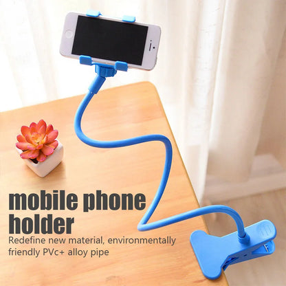 Universal Mobile Phone Holder – Flexible Lazy Adjustable Cell Phone Clip Stand for Bed, Desk & Home