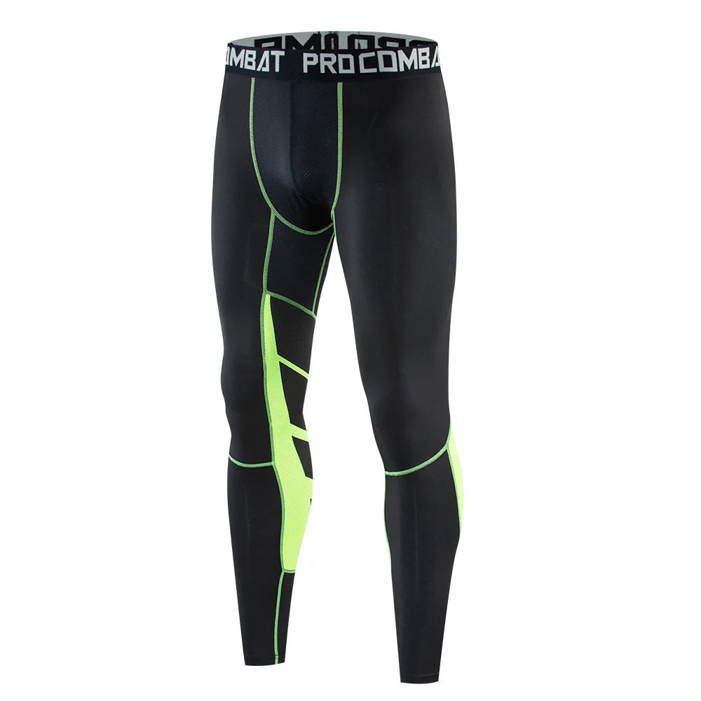 Men’s Compression Pants – Quick Dry Running Tights & Gym Leggings