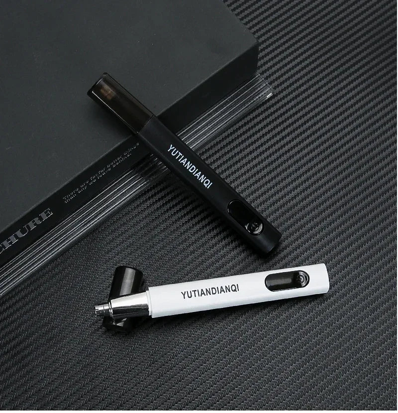 Electric Ear & Nose Hair Trimmer – Portable Painless Groomer for Men