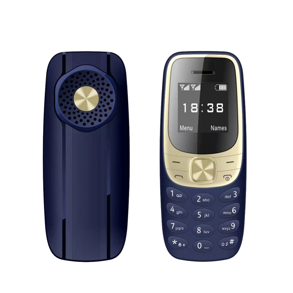 Mini Mobile Phone Dual SIM – Magic Voice, Auto Call Recorder, Bluetooth Dial, Blacklist, 2G Small Cellphone