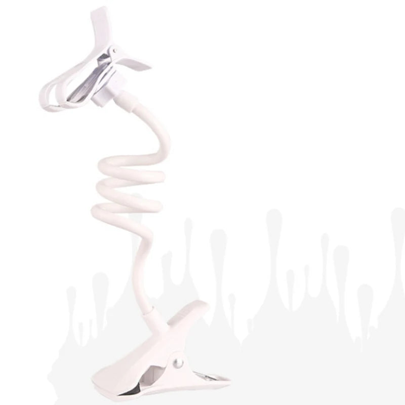 Universal Mobile Phone Holder – Flexible Lazy Adjustable Cell Phone Clip Stand for Bed, Desk & Home