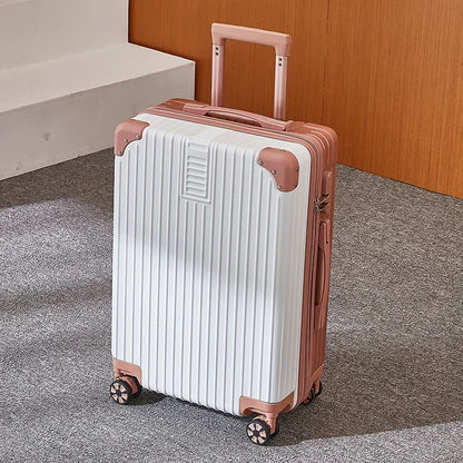 100% Aluminum Magnesium Alloy Travel Luggage – Trolley Carry-On & Checked Luggage 20", 22", 24", 26", 28" with Cup Holder