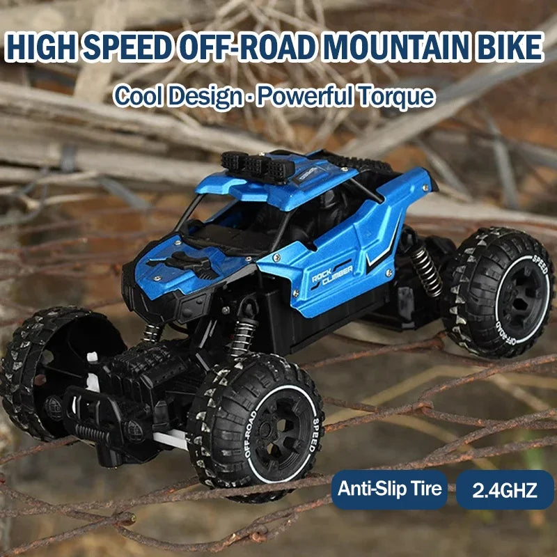 Electric RC Car – High Speed Off-Road Racing Vehicle Truck | Rechargeable Mini RC Toy for Kids & Boys