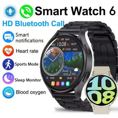 Smart Watch 6 – Bluetooth Call, Sports & Health Monitoring Smartwatch for Men & Women, Android & iOS