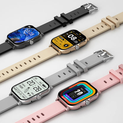 Waterproof Smart Watch – Bluetooth Call, Message Alerts & Fitness Tracker for Android & iPhone