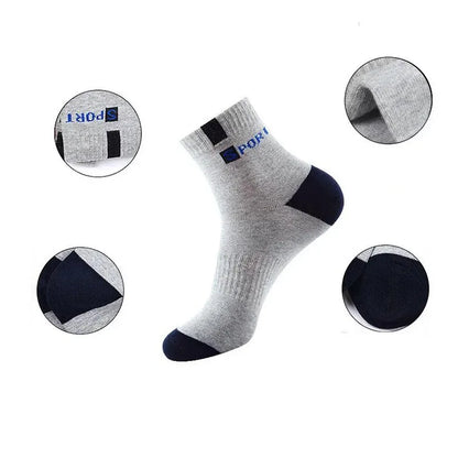 Men’s Socks – Sweat-Absorbing, Deodorant, Winter Business & Sports Stockings
