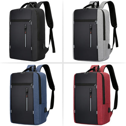 Waterproof Business Backpack for Men – USB Charging 15.6” Laptop Bag, Large Capacity School & Travel Backpack