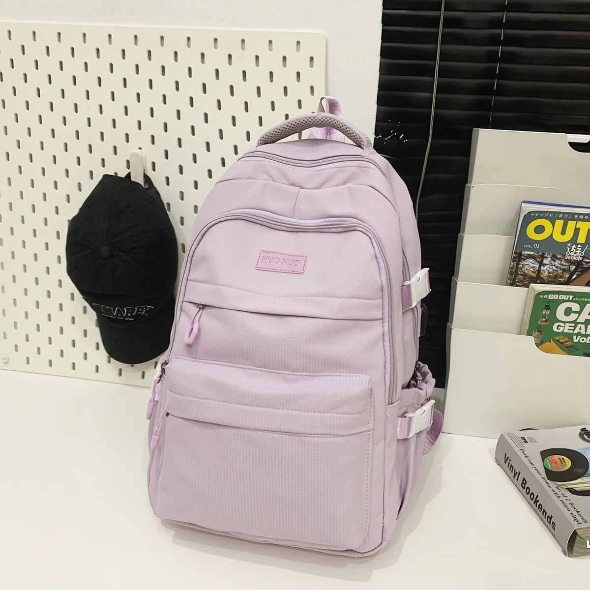 Unisex Japanese Style Schoolbag – Large-Capacity High School & Junior Student Backpack