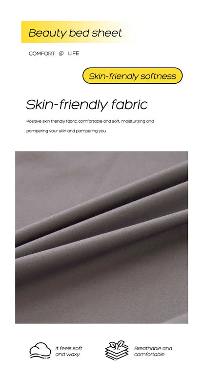 Waterproof Fitted Bed Sheet With 360 Elastic Band Bedsheet Bedspreads for Single Double King Queen Size Mattress Protector Cover