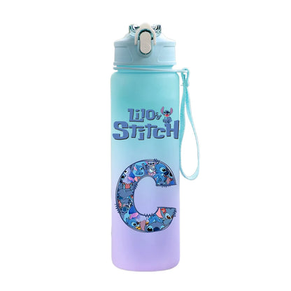 750ML Cartoon Lilo & Stitch Water Bottle – Large Capacity Portable Sport Bottle for Kids