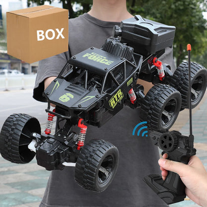 Six-Wheel Drive RC Car – Cross-Country Climbing Spray Racing Car for Kids & Adults