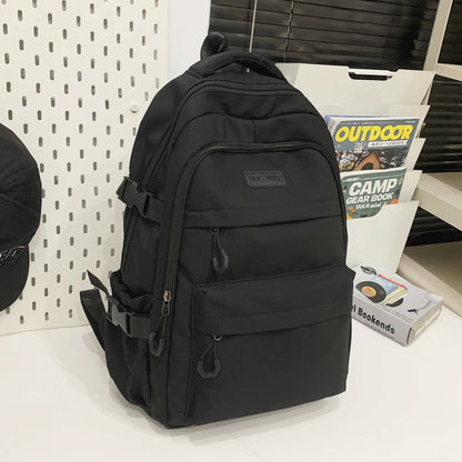 Unisex Japanese Style Schoolbag – Large-Capacity High School & Junior Student Backpack