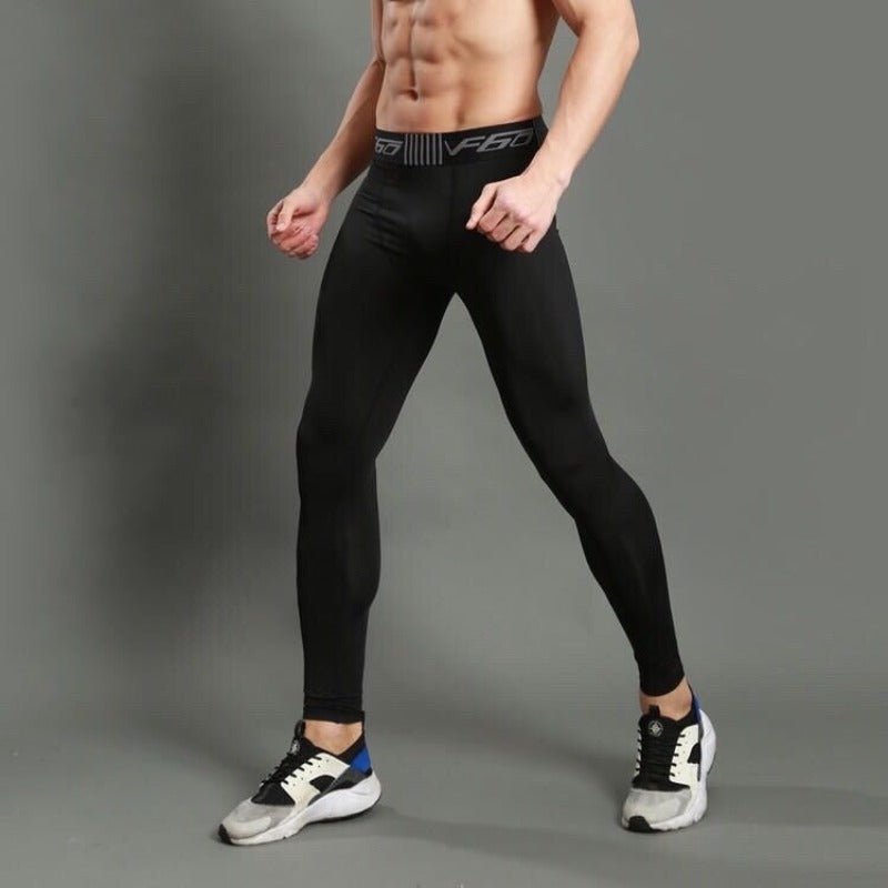 Men’s Compression Pants – Quick Dry Running Tights & Gym Leggings