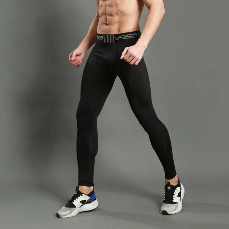 Men’s Compression Pants – Quick Dry Running Tights & Gym Leggings
