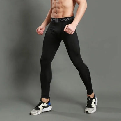 Men’s Compression Pants – Quick Dry Running Tights & Gym Leggings