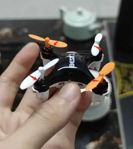 Mini Remote Control Drone – Fixed Height Micro Quadcopter Toy Aircraft for Kids & Beginners
