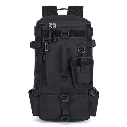 Tactical Fishing Backpack – Multifunctional Tackle Bag with Rod Holders & Outdoor Storage for Camping, Hiking & Fishing