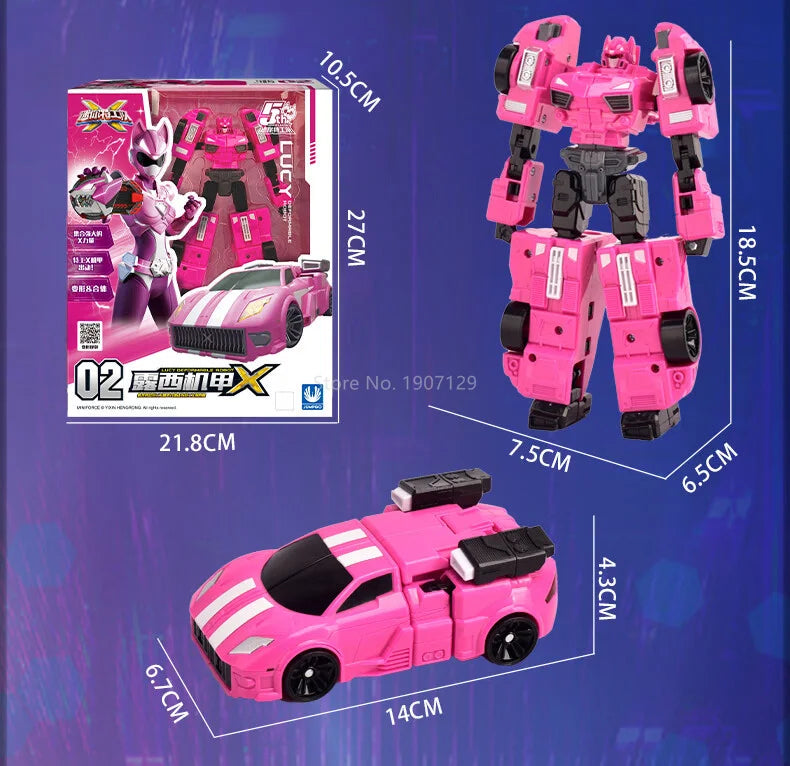 Mini Force Super Dinosaur Power Robot Toy – Transformation Action Figure Car & Airplane Deformation Toy