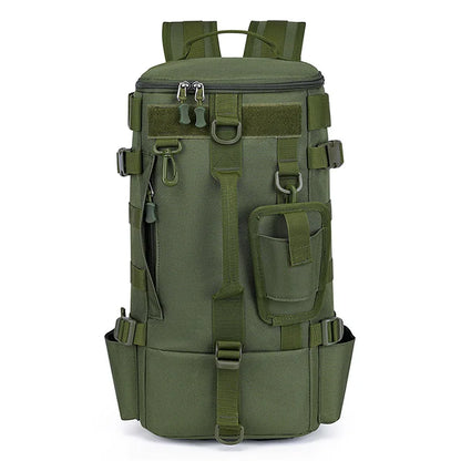 Tactical Fishing Backpack – Multifunctional Tackle Bag with Rod Holders & Outdoor Storage for Camping, Hiking & Fishing