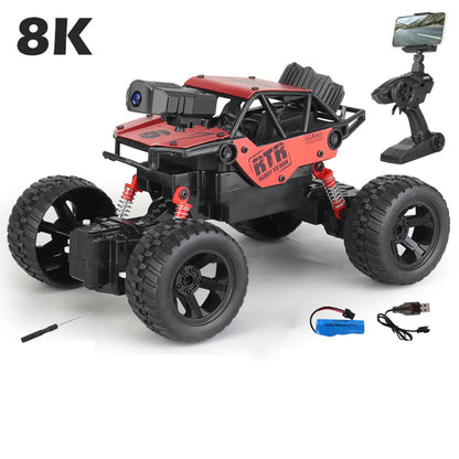 Six-Wheel Drive RC Car – Cross-Country Climbing Spray Racing Car for Kids & Adults