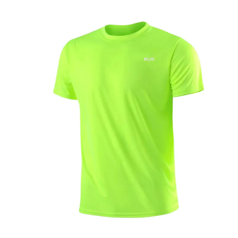 Men's Quick Dry Short Sleeve Gym T-Shirt | Moisture-Wicking Training Top