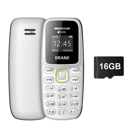 SERVO BM310 Mini Mobile Phone – Dual SIM Standby, Call Recording, Bluetooth Dial, Blacklist, MP3 Player, 2G GSM Small Cellphone