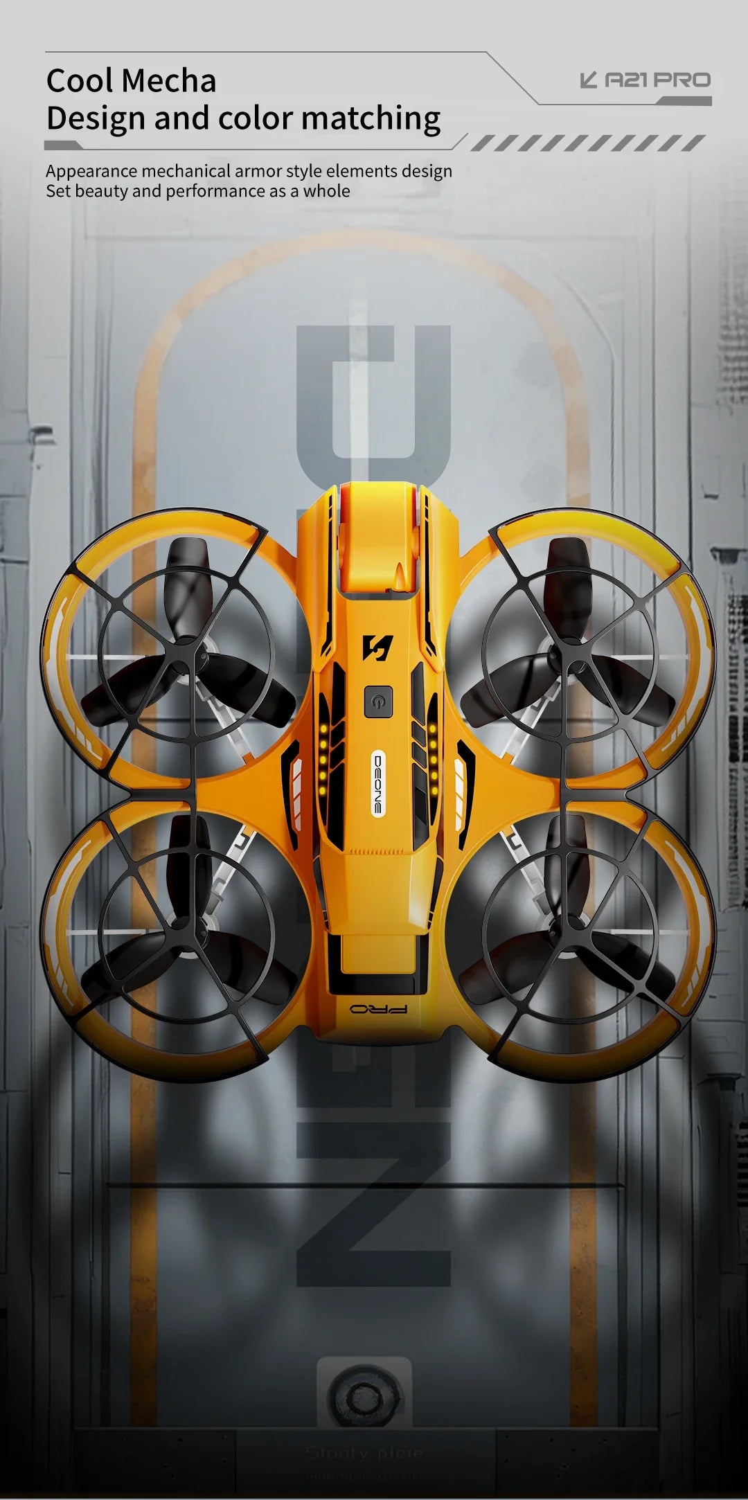 Xiaomi A21 Pro Mini Drone – 4K/8K HD Camera Quadcopter with Screen, Brushless Motor & Obstacle Avoidance