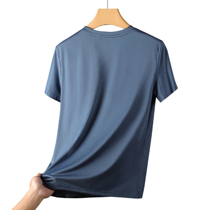 CHRLCK Men’s Quick-Dry Running T-Shirt – Breathable Outdoor Sports Short Sleeve Tee for Summer