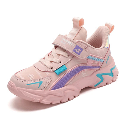 Kids Girls Running Shoes – Breathable, Non-Slip Sneakers for School, Sports & Outdoor Activities