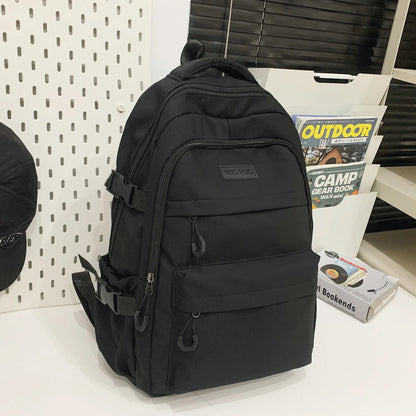 Unisex Japanese Style Schoolbag – Large-Capacity High School & Junior Student Backpack