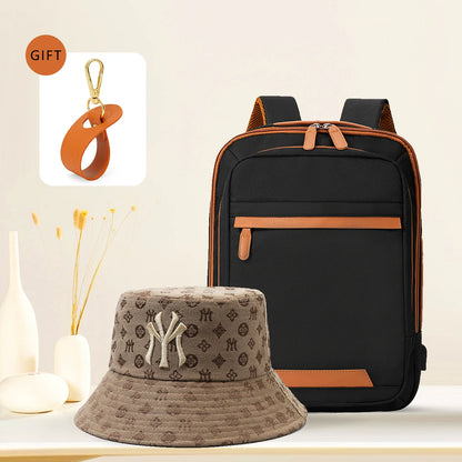 High-Quality USB Rechargeable Laptop Backpack – Waterproof Large Capacity Bag for Men, Women & Students