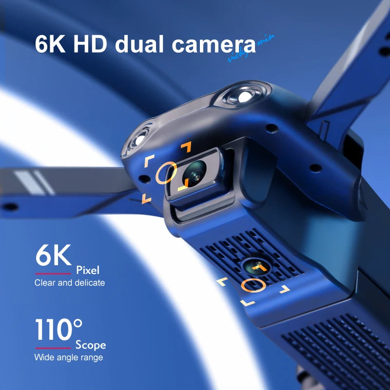 NEW V13 Mini Drone 4K HD Dual Camera – Foldable RC Quadcopter with 1080P WiFi FPV | Professional Drone Toy Gift
