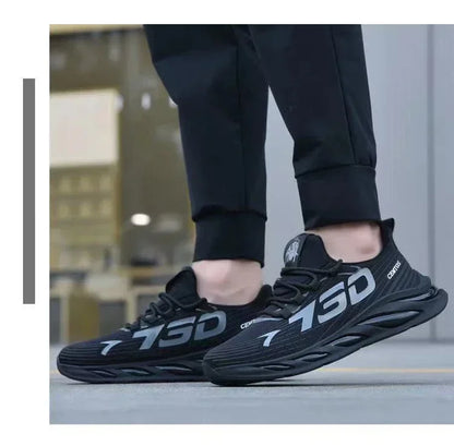 Men’s Slip-On Sneakers – Lightweight Casual Running Shoes, Breathable Walking & Training Tennis Shoes