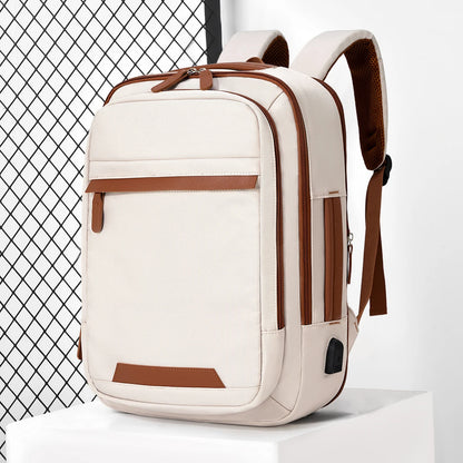 High-Quality USB Rechargeable Laptop Backpack – Waterproof Large Capacity Bag for Men, Women & Students