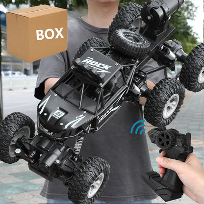 Six-Wheel Drive RC Car – Cross-Country Climbing Spray Racing Car for Kids & Adults