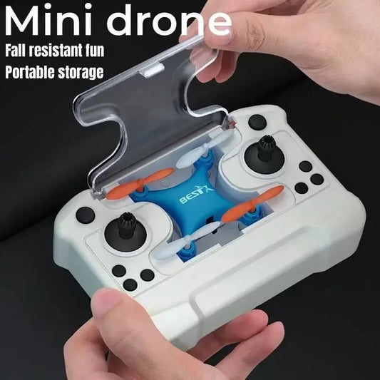Mini Remote Control Drone – Fixed Height Micro Quadcopter Toy Aircraft for Kids & Beginners