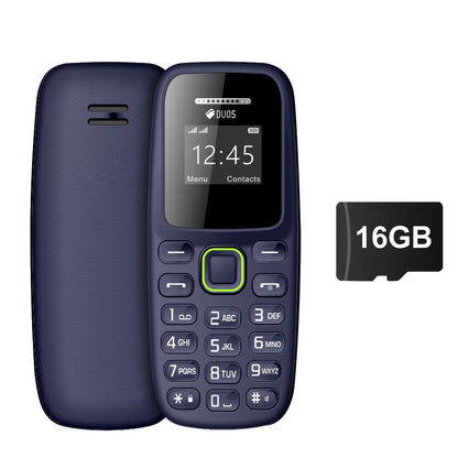 SERVO BM310 Mini Mobile Phone – Dual SIM Standby, Call Recording, Bluetooth Dial, Blacklist, MP3 Player, 2G GSM Small Cellphone