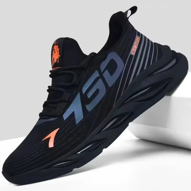 Men’s Slip-On Sneakers – Lightweight Casual Running Shoes, Breathable Walking & Training Tennis Shoes