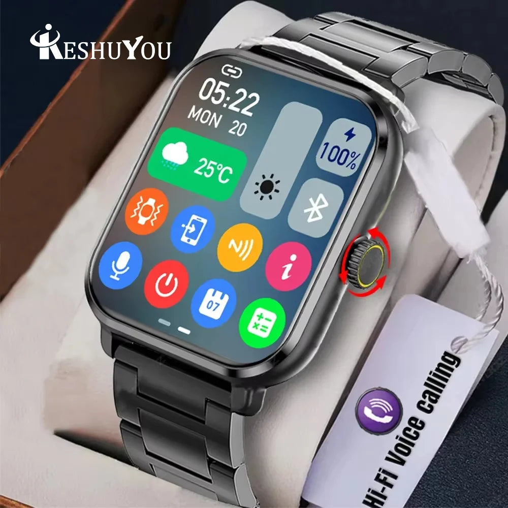 Smart Watch H9 Pro MAX 2.01-Inch HD Display – Bluetooth Calling, Message Alerts & Sports Mode Smartwatch for Men & Women