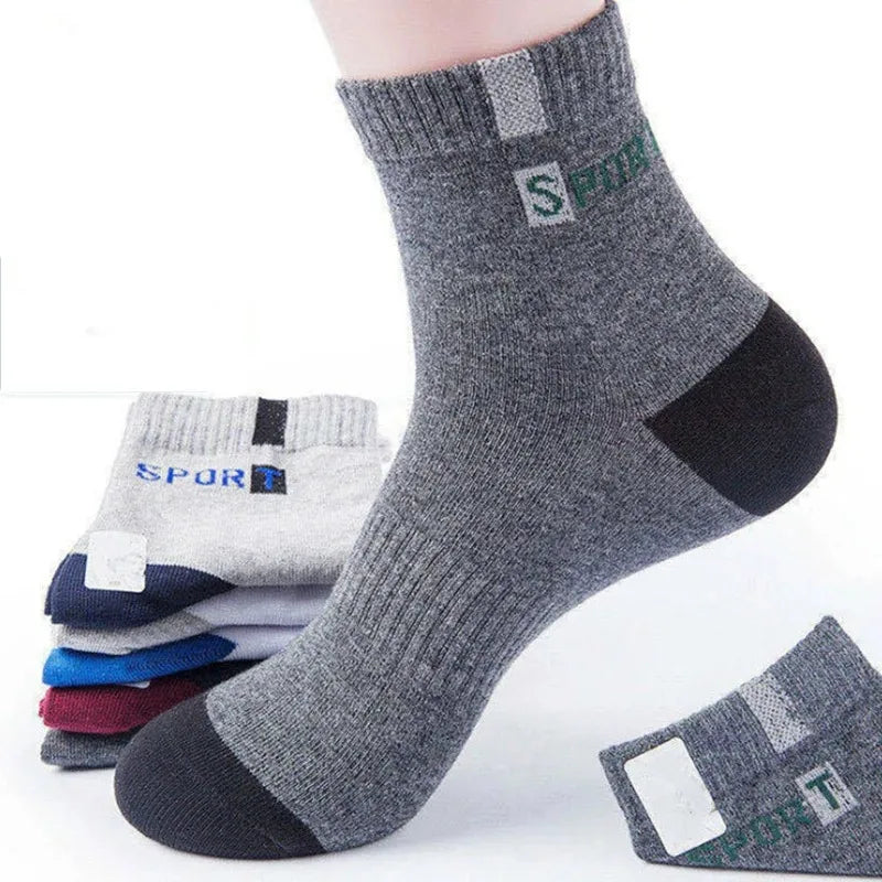 Men’s Socks – Sweat-Absorbing, Deodorant, Winter Business & Sports Stockings