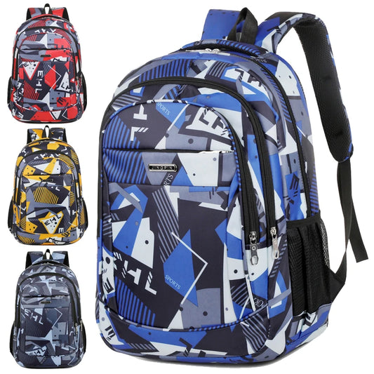 Unisex Laptop Backpack – Large Capacity Travel Bag for Work & School, Fits 16-Inch Laptops
