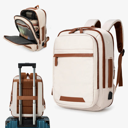 High-Quality USB Rechargeable Laptop Backpack – Waterproof Large Capacity Bag for Men, Women & Students