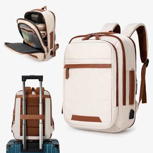 High-Quality USB Rechargeable Laptop Backpack – Waterproof Large Capacity Bag for Men, Women & Students