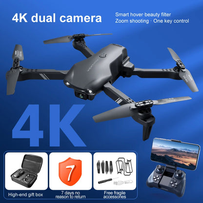 NEW V13 Mini Drone 4K HD Dual Camera – Foldable RC Quadcopter with 1080P WiFi FPV | Professional Drone Toy Gift