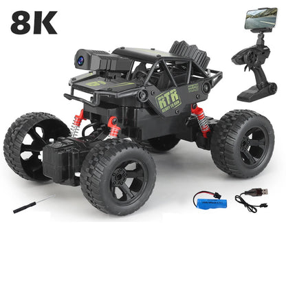 Six-Wheel Drive RC Car – Cross-Country Climbing Spray Racing Car for Kids & Adults